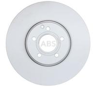 ABS 18080 Front Brake Discs Pair 330mm Vented Fits Mercedes E-Class 2114211112