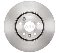 ABS 18086 Front Brake Discs Pair 300mm Vented Fits Renault Grand Scénic
