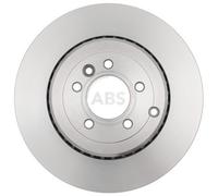 ABS 18106 Front Rear Brake Discs Pair 365mm Vented Fits Land Rover Range Sport