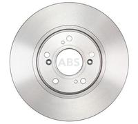 ABS 18114 Front Brake Discs Pair 300mm Vented Fits Honda Civic 45251SMTE00