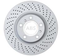 ABS 18137 Front Right Brake Disc 350mm Vented Fits Porsche 911 99735140600