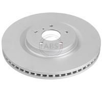 ABS 18214 Front Brake Discs Pair 355mm Vented Fits Infiniti Nissan 370Z Fx G M