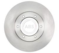 ABS 18215 Front Brake Discs Pair 287mm Vented Fits Toyota Dyna 4351225060