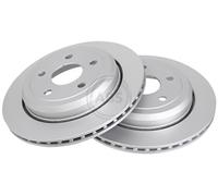 ABS 18223 Rear Brake Discs Pair 330mm Vented Fits Jeep Grand Cherokee 68035022AB