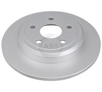 ABS 18224 Rear Brake Discs Pair 330mm Solid Fits Dodge Jeep Durango Grand