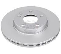 ABS 18235 Front Brake Discs Pair 280mm Vented Fits Mercedes A-Class B-Class
