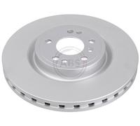 ABS 18240 Front Brake Discs Pair 330mm Vented Fits Mercedes Gle M-Class