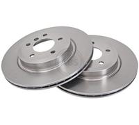 2x Abs 18251 Rear Vented Brake Discs 324mm Fits Bmw Z4 34216782607