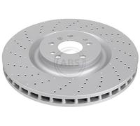 ABS 18252 Front Brake Discs Pair 375mm Vented Fits Mercedes Gl-Class Gle Gls