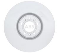 ABS 18256 Front Brake Discs Pair 340mm Vented Fits Peugeot Rcz 4249F9