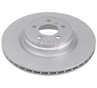 ABS 18257 Rear Brake Discs Pair 370mm Vented Fits Bmw 5 7 Series 34216775291