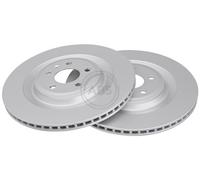 ABS 18267 Rear Brake Discs Pair 356mm Vented Fits Audi A6 A7 A8 4H0615601F