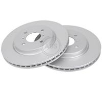 ABS 18269 Front Brake Discs Pair 272mm Vented Fits Suzuki Swift 5531171L50