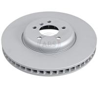 ABS 18275 Front Left Brake Disc 374mm Vented Fits Bmw 5 6 7 Series 34106894383