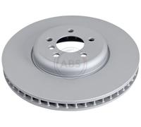 ABS 18276 Front Right Brake Disc 374mm Vented Fits Bmw 5 6 7 Series 34106894384