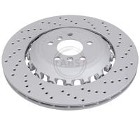 ABS 18389 Rear Right Brake Disc 396mm Two-Part Fits Bmw 5 6 Series 34212284104