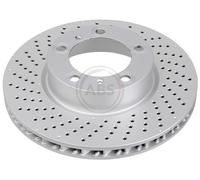 ABS 18393 Front Left Brake Disc 315mm Vented Fits Porsche Boxster Cayman