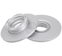 ABS 18396 Rear Brake Discs Pair 308mm Solid Fits Ford Tourneo Custom Transit