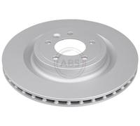 ABS 18422 Rear Brake Discs Pair 350mm Vented Fits Land Rover Discovery Range