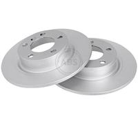ABS 18428 Rear Brake Discs Pair 296mm Solid Fits MINI Countryman Paceman
