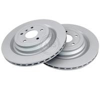 ABS 18433 Rear Brake Discs Pair 345mm Vented Fits Mercedes Gl-Class Gle Gls