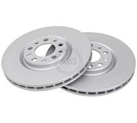Front Set 2x Brake Discs A.B.S. 18447 for Jeep/Fiat Renegade/Compass/500 (14-21)