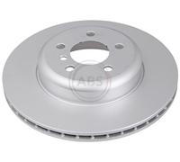 ABS 18450 Rear Brake Discs Pair 345mm Vented Fits Bmw 3 4 Series 34206797607