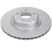 ABS 18451 Rear Brake Discs Pair 345mm Vented Fits Bmw 1 2 3 4 Series 34206797605