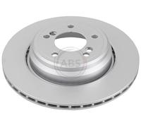 ABS 18455 Rear Brake Discs Pair 328mm Vented Fits Bmw 3 5 Series