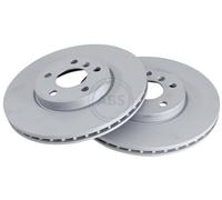 ABS 18463 Front Rear Brake Discs Pair 307mm Vented Fits Bmw 1 2 Series MINI X1