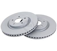 ABS 18467 Front Brake Discs Pair 320mm Vented Fits Nissan Renault Koleos X-Trail