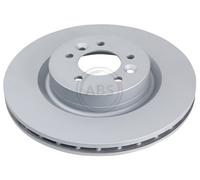ABS 18487 Front Brake Discs Pair 360mm Vented Fits Land Rover Discovery Range