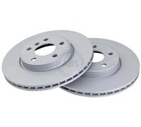 ABS 18499 Front Brake Discs Pair 294mm Vented Fits Bmw 2 Series MINI Clubman X1