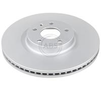 ABS 18502 Front Brake Discs Pair 316mm Vented Fits Ford Galaxy Mondeo S-Max