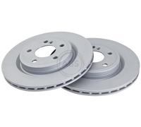 ABS 18514 Rear Brake Discs Pair 295mm Solid Fits Infiniti Mercedes A-Class Cla