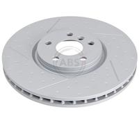 ABS 18524 Front Brake Discs Pair 335mm Vented Fits MINI Clubman Countryman