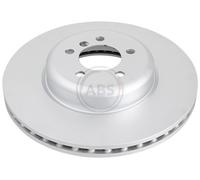 ABS 18545 Front Brake Discs Pair 370mm Vented Fits Bmw 3 4 Series 34106797606
