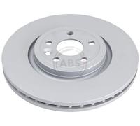 ABS 18556 Front Brake Discs Pair 325mm Vented Fits Jaguar Land Rover F-Pace Xe