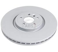 ABS 18560 Front Brake Discs Pair 350mm Vented Fits Jaguar Land Rover F-Pace Xe