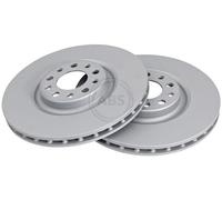 Front Brake Discs SET OF 2 A.B.S. - 18592 for Alfa Romeo Stelvio/Giulia (15-21)
