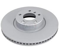 ABS 18595 Front Right Brake Disc 348mm Vented Fits Bmw X4 34116871800