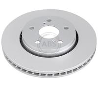 ABS 18626 Front Brake Discs Pair 298mm Vented Fits Toyota C-Hr Corolla