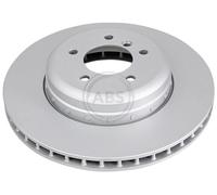 ABS 18652 Front Brake Discs Pair 348mm Two-Part Disc Fits Bmw 5 6 Series