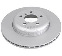 ABS 18675 Rear Brake Discs Pair 345mm Two-Part Disc Fits Bmw 5 6 7 Series