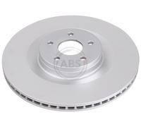 ABS 18683 Front Brake Discs Pair 350mm Vented Fits Ford Focus 1936713
