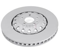 ABS 18685 Front Brake Discs Pair 400mm Two-Part Disc Fits Audi VW A6 A7 A8 Q7 Q8
