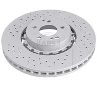 ABS 18690 Front Brake Discs Pair 360mm Two-Part Disc Fits Mercedes Amg Gt Clk Sl