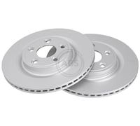 Rear Brake Discs SET OF 2 A.B.S. - 18715 for Jaguar S-Type (04-08)