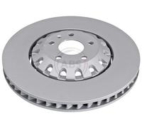 ABS 18722 Front Brake Discs Pair 375mm Vented Fits Audi VW A4 A5 A6 A7 A8 E-Tron