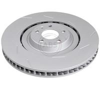 ABS 18767 Front Right Brake Disc 390mm Two-Part Fits Porsche Macan 95B615302M